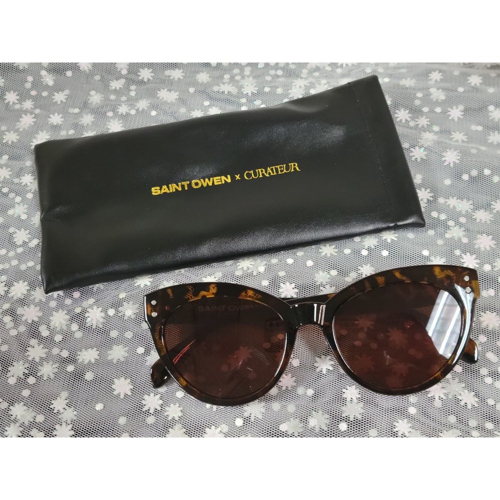 EUC-Saint Owen & Curateur Tortoiseshell Sunglasses